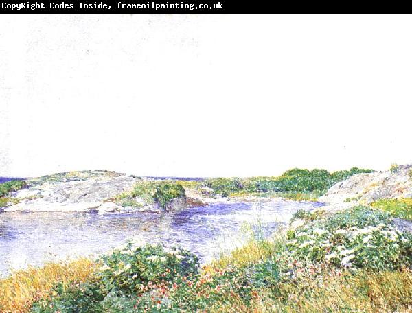 Childe Hassam The Little Pond at Appledore